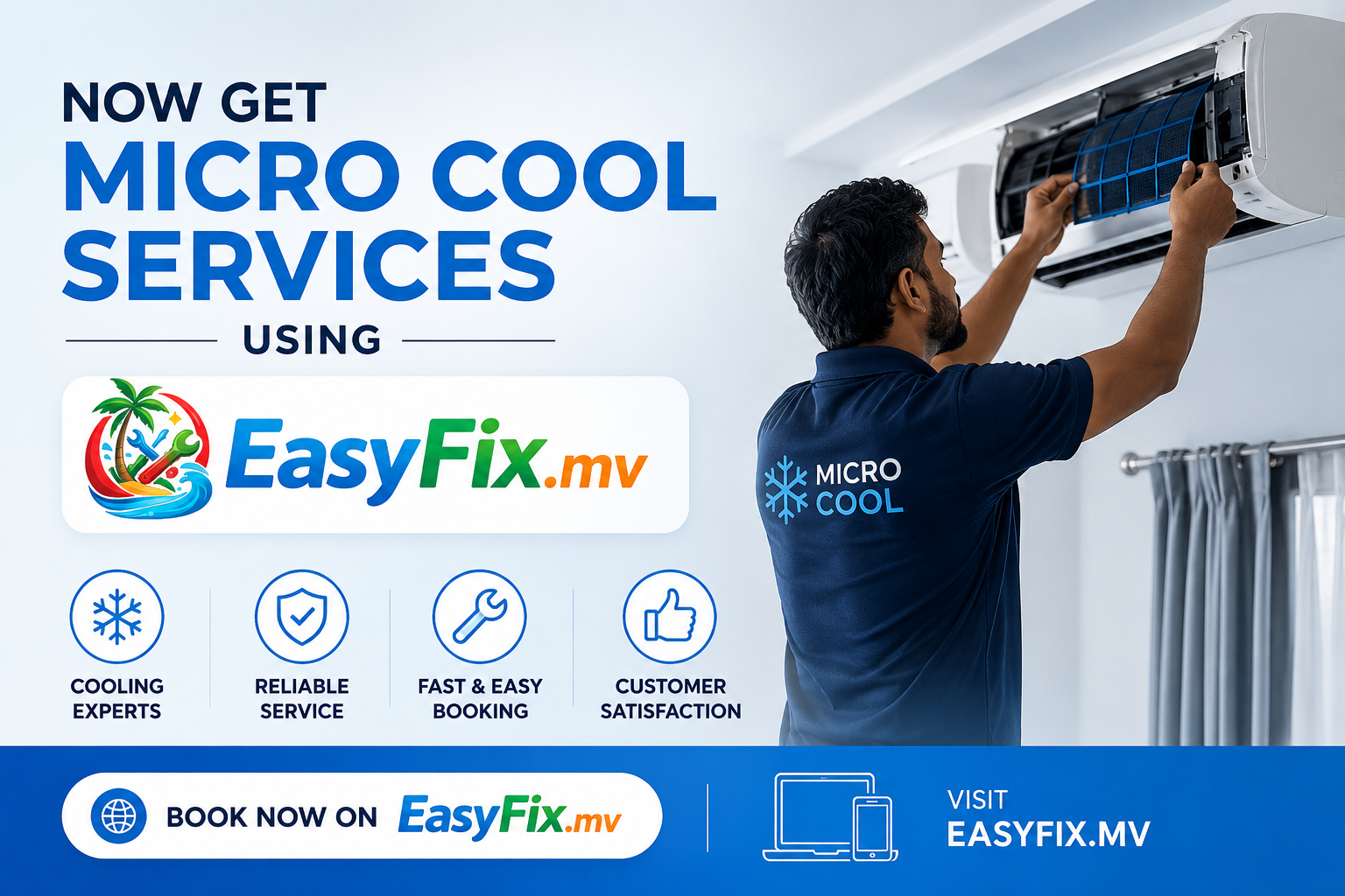 Micro Cool services are now available through EasyFix